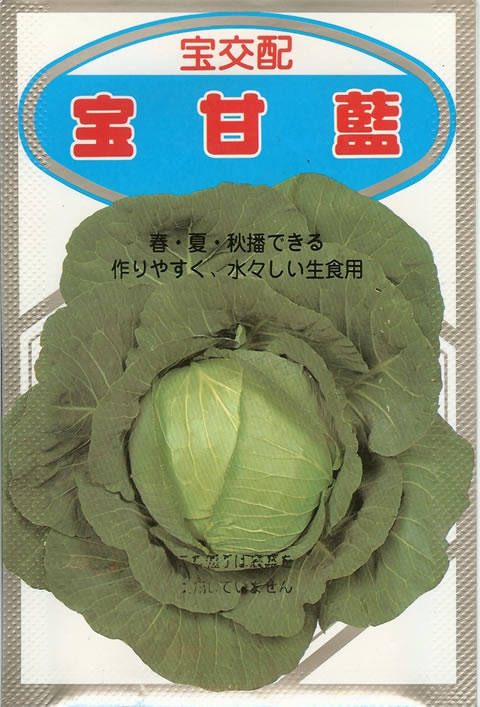 宝 甘 藍(0.5ml)～キャベツ・種～