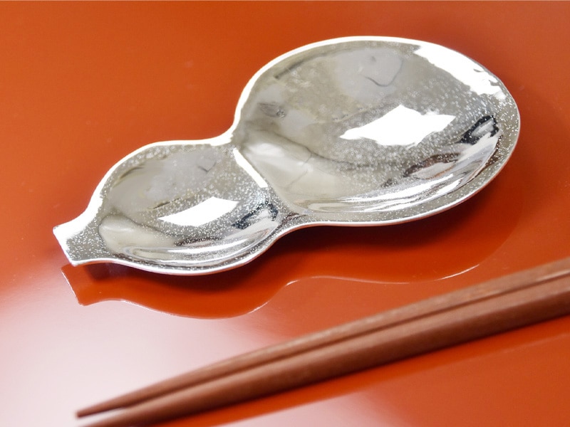 純銀製 豆皿 -ひょうたん- | テーブルウェア | 【公式】光則オンライン