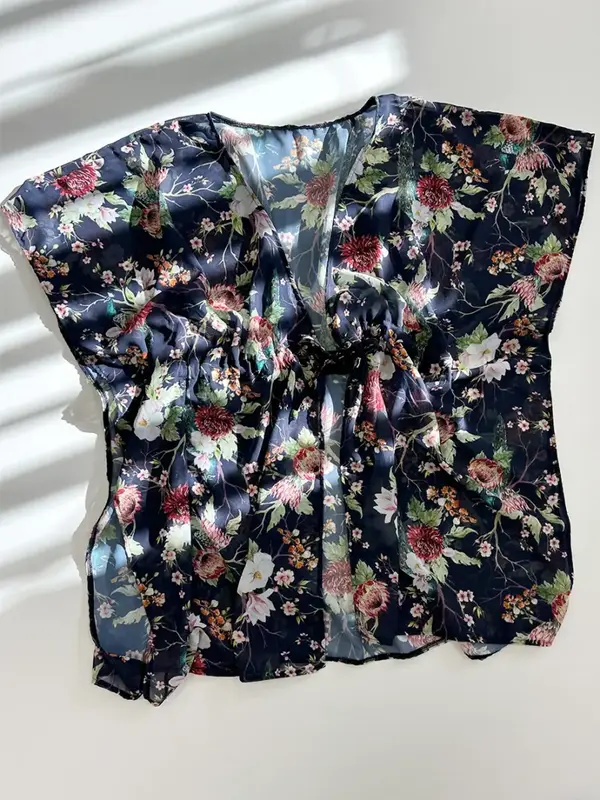 ジャパネスクボタニカルガウン/KIMONO(255003)