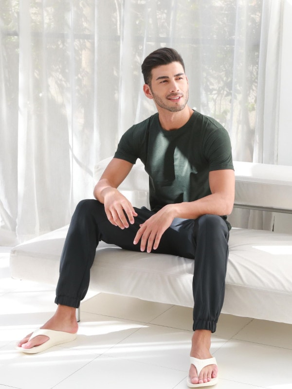 【新作】UVカット杢柄メンズTシャツ(256300)