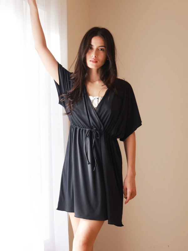 【新作】UVカット無地チュニック/プルオーバー(255406)