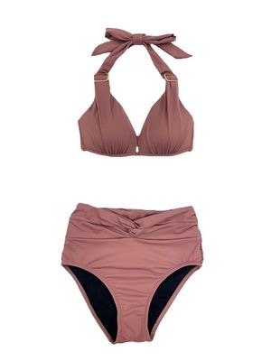 新作】ワッフルニット素材クロス三角ビキニ(258045)｜MIULAN TOKYO公式通販