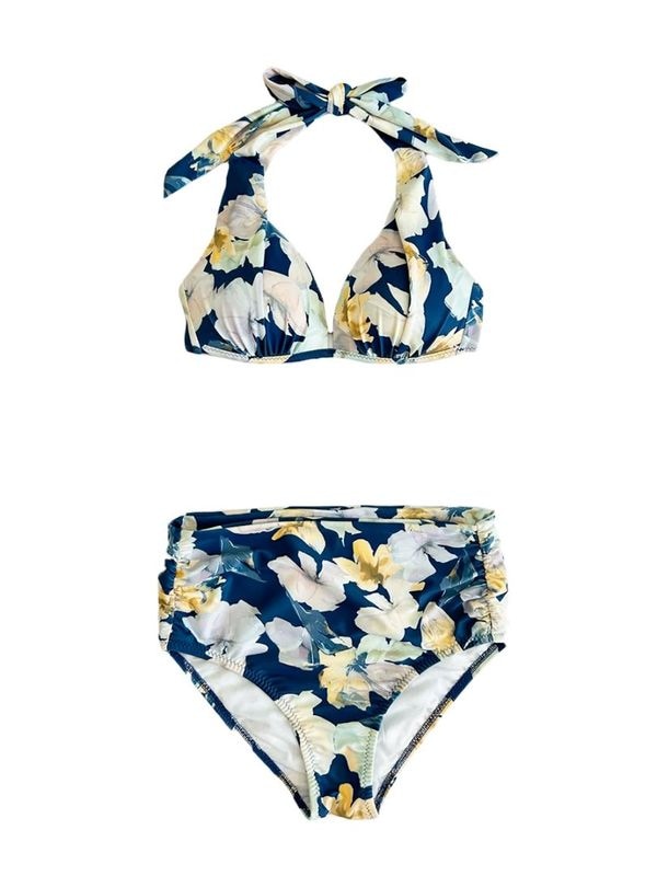 スプリングフラワーサッシュホルタービキニ(258062)