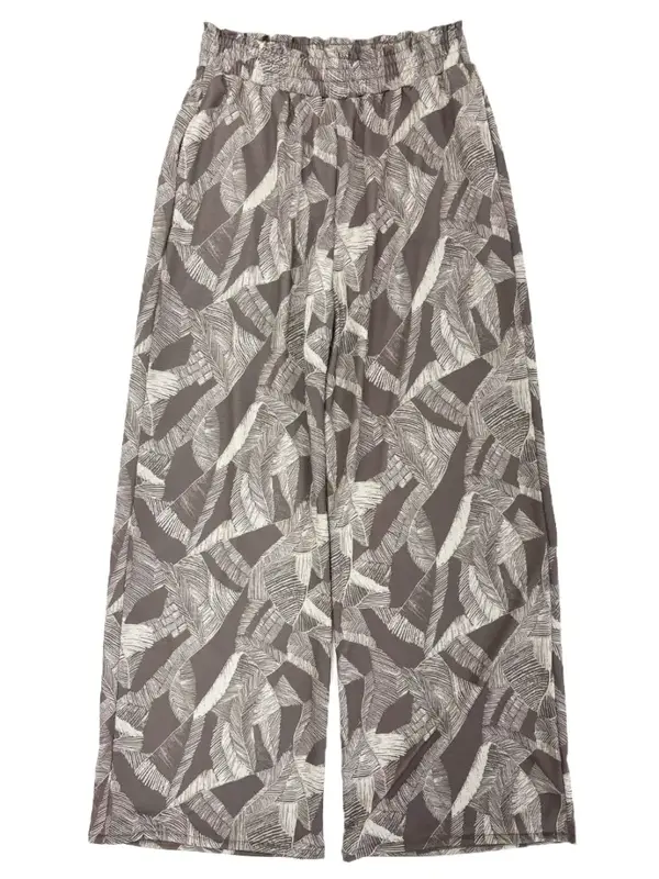 【新作リゾートウェア】刷毛目柄ロングパンツ(255016)