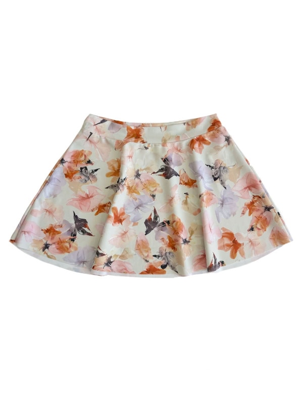 スプリングフラワーフレアスカート(258064)