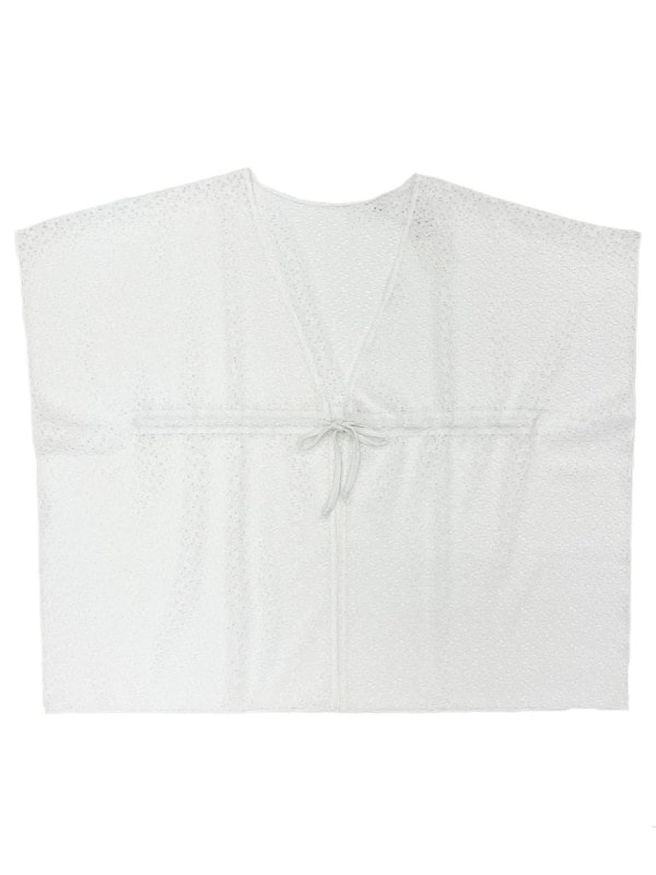 【新作】無地レース素材ガウン(258404)