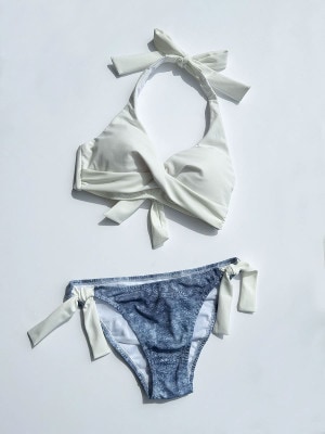 無地サッシュホルターネックビキニ【Gカップ】(245029)｜MIULAN TOKYO