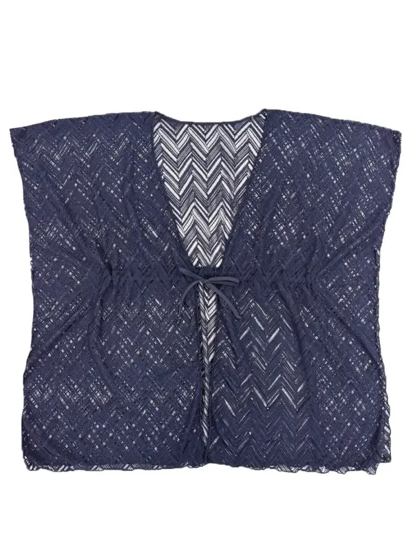 ヘリンボーン編みレースガウン(255400)