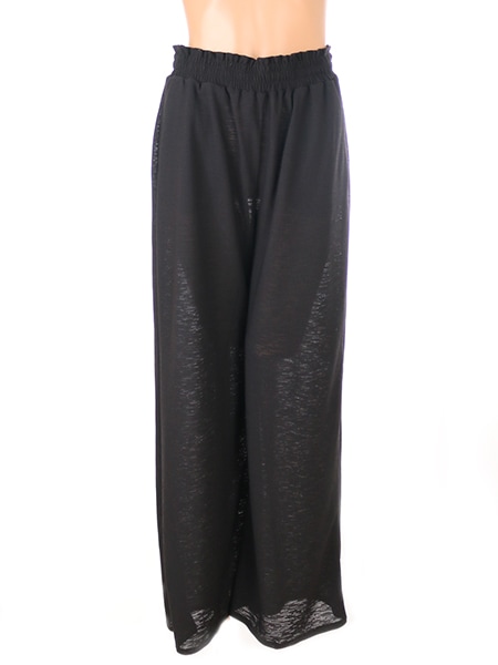 無地ロングパンツ(245411)