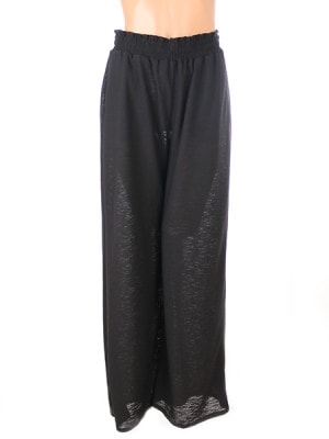 ECO BLUE】エコ素材ストレッチクロップド丈トップス(243045)｜MIULAN