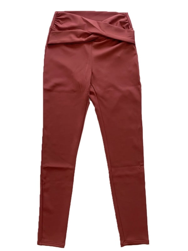 無地クロスデザインレギンス(233025)