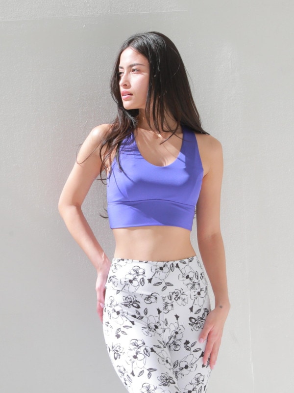 無地クロスショルダーブラ(233023)