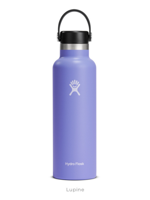 【HydroFlask】ハイドロフラスク ステンレスボトル HYDRATION 21 oz Standard Mouth lupine(20116231)
