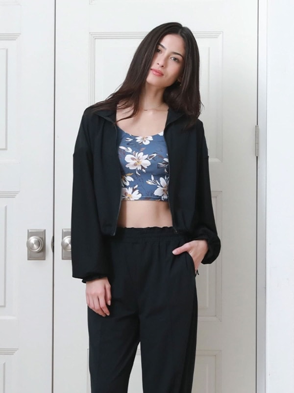 UVカットスタンドネックトップス/ジャケット(253000)