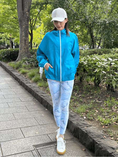 UVカットスタンドネックオーバーライトブルゾン(253093)