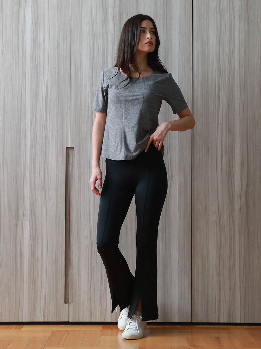 美脚フレアデザインレギンス(263003)｜MIULAN TOKYO公式通販