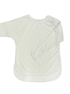 ECO BLUE】エコ素材ストレッチクロップド丈トップス(243045)｜MIULAN