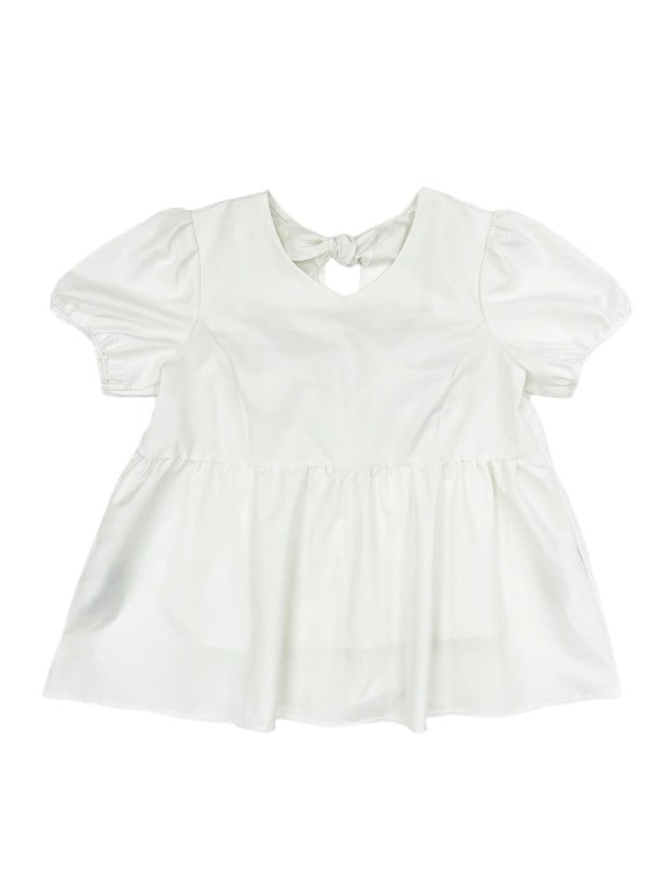 【水際着】UVカットパフスリーブ水着/トップス(253109)