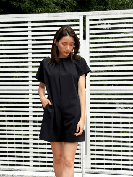 無地Tシャツオールインワン/リゾートアイテム(243128)