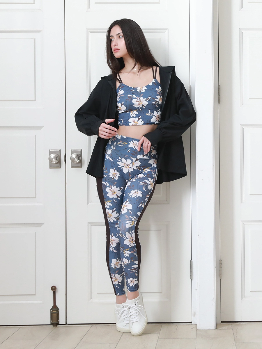 モクレン風フラワープリントフルレギンス(263015)｜MIULAN TOKYO公式通販