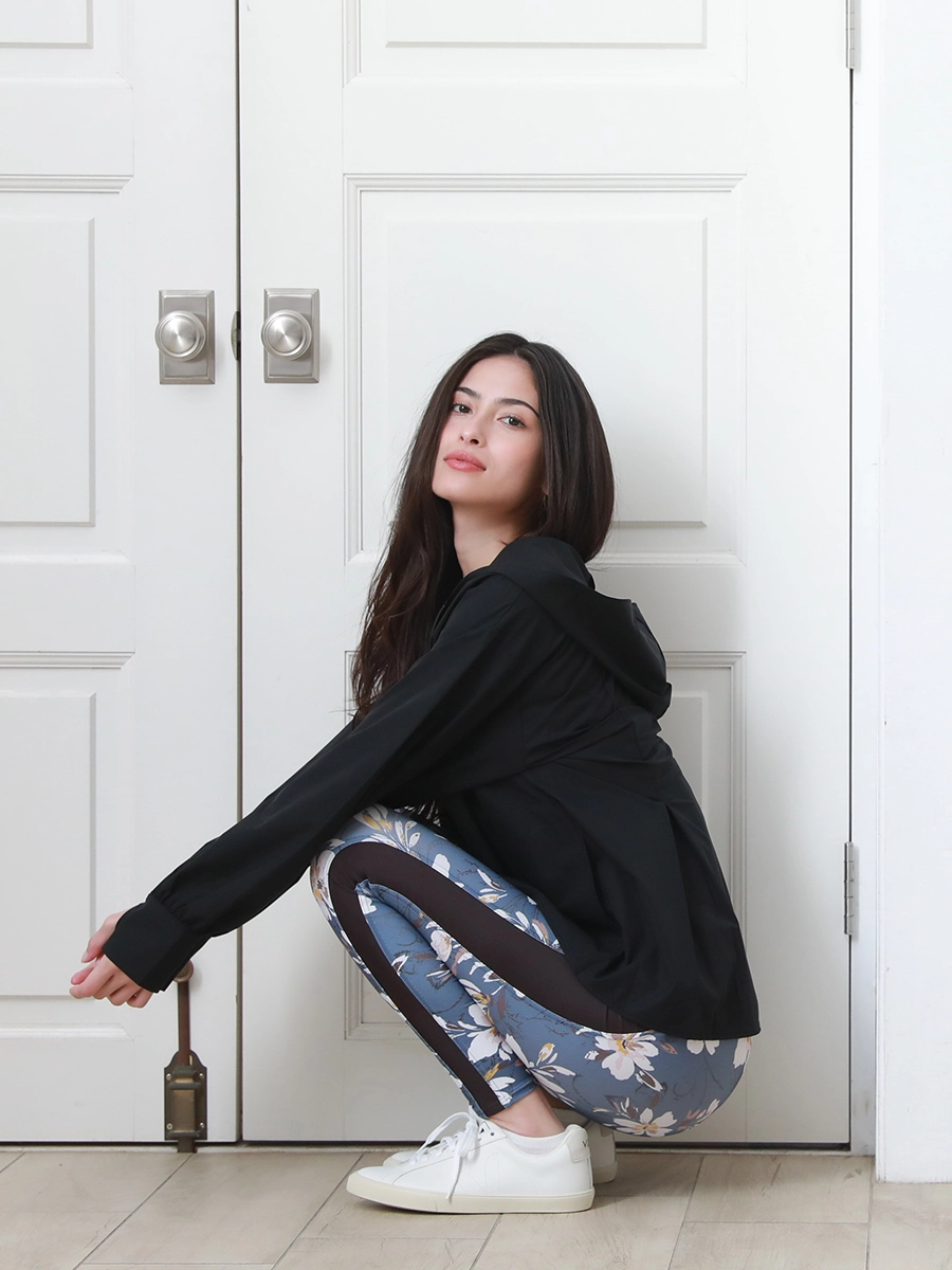 モクレン風フラワープリントフルレギンス(263015)｜MIULAN TOKYO公式通販