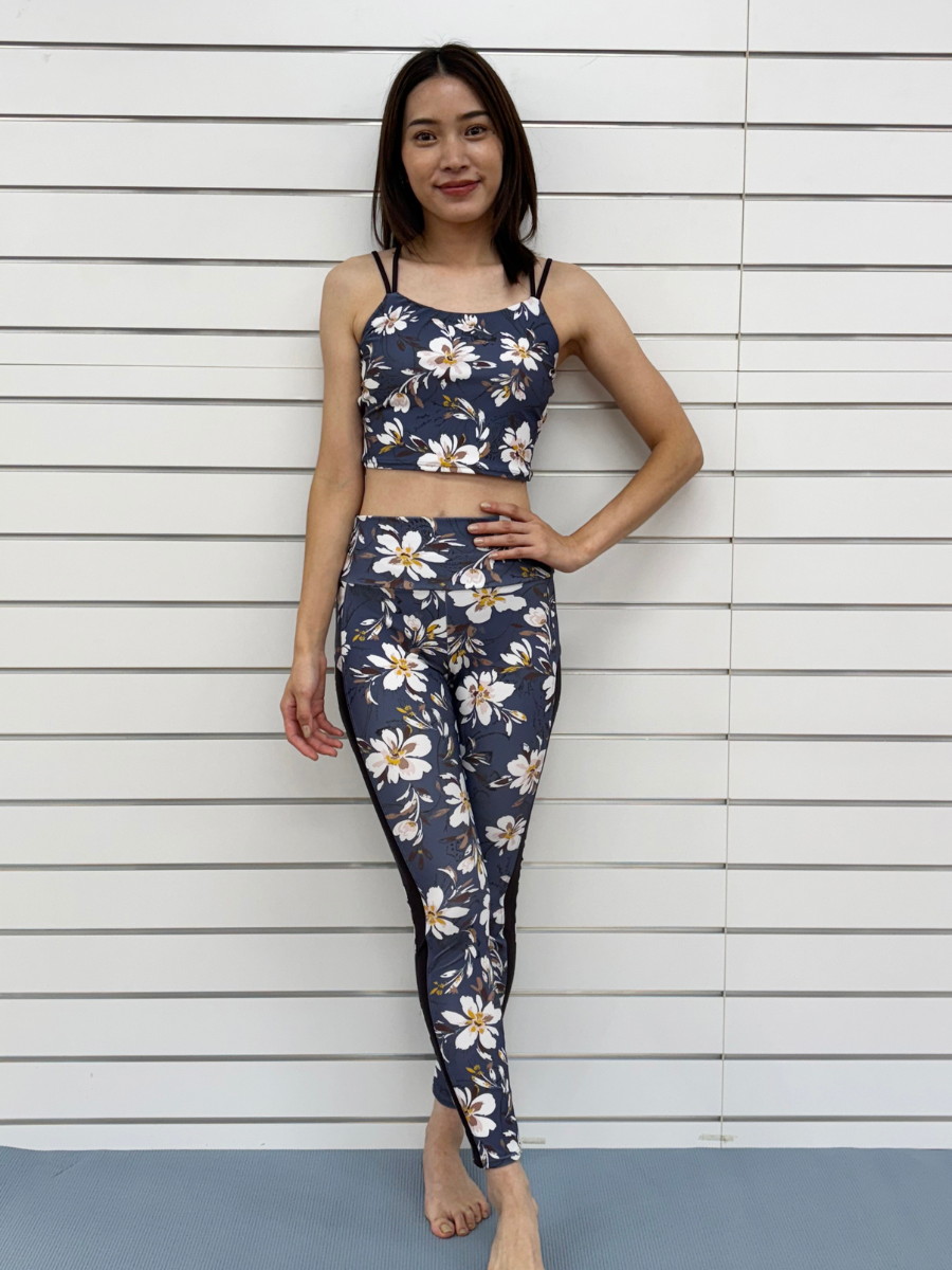 モクレン風フラワープリントフルレギンス(263015)｜MIULAN TOKYO公式通販