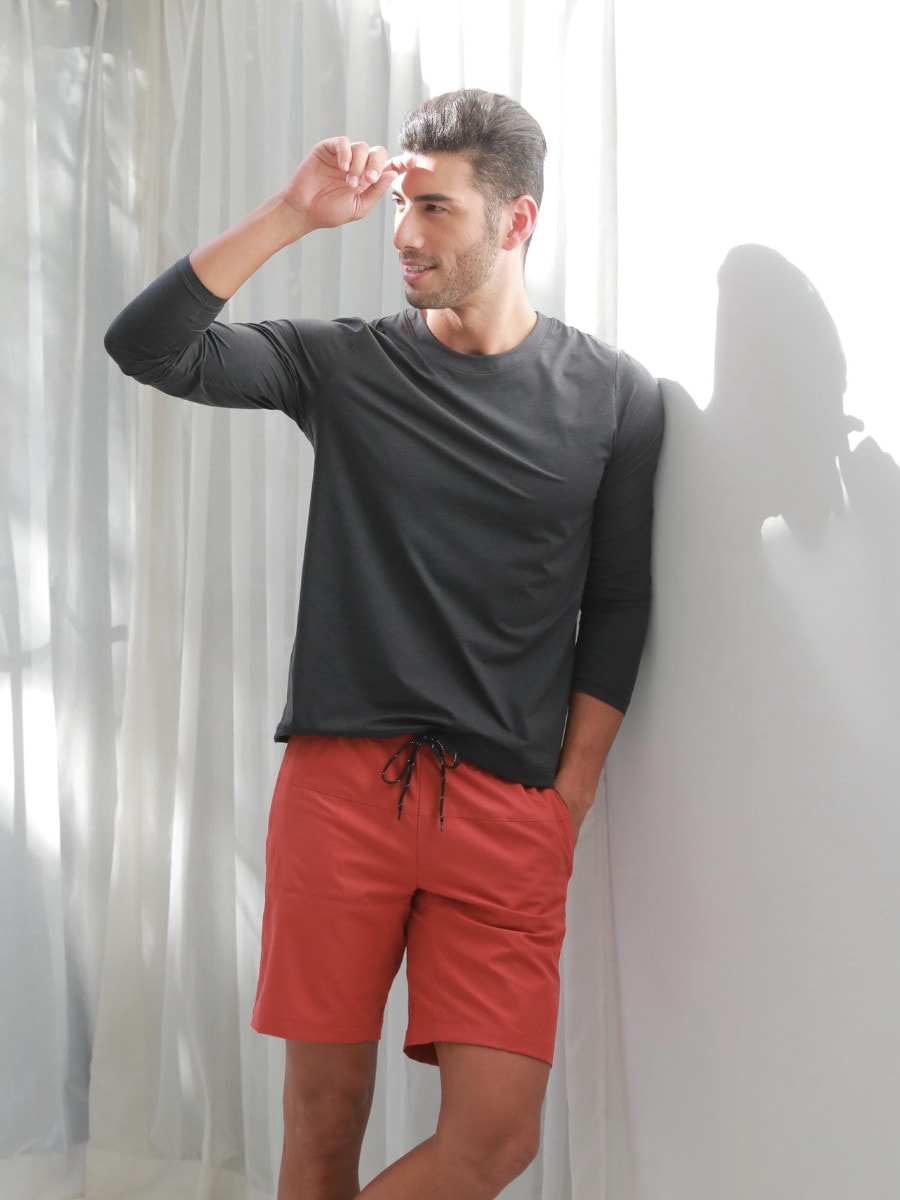 新作】無地レギュラー丈メンズサーフパンツ(256305)｜MIULAN TOKYO公式通販