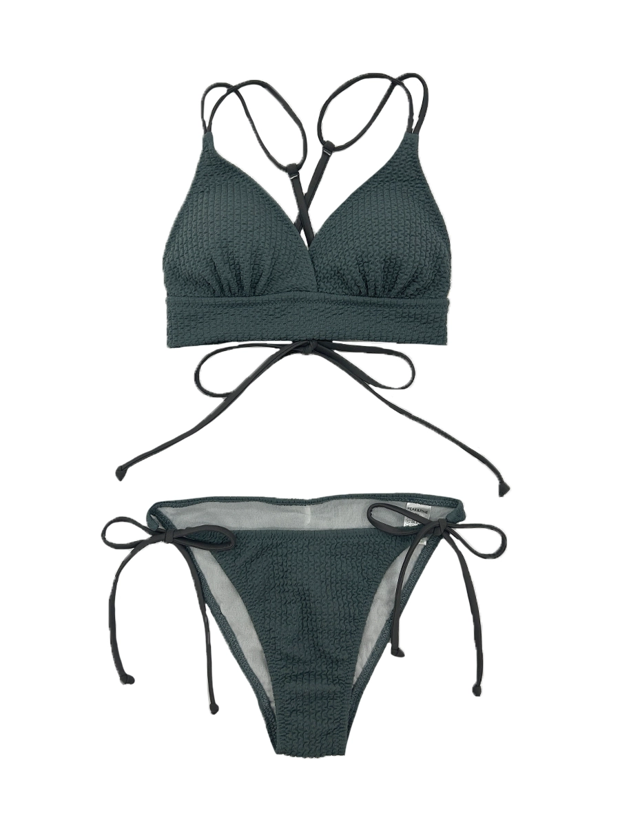 新作】ワッフルニット素材クロス三角ビキニ(258045)｜MIULAN TOKYO公式通販