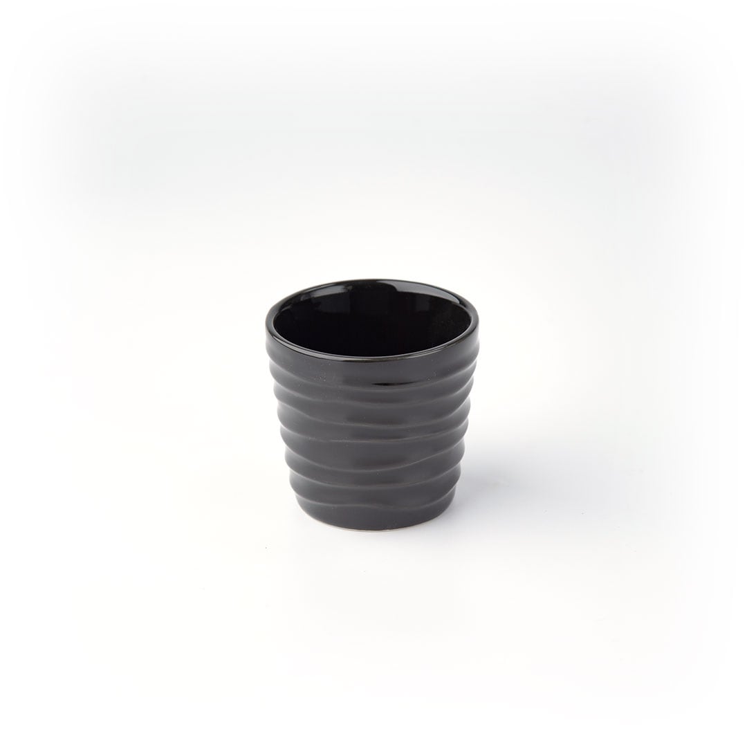 キュートみなもの鉢【ブラック】