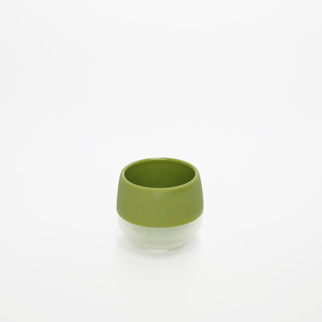 リトルビビスモーキーの鉢【グラスグリーン】