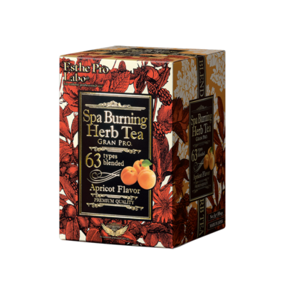 エステプロラボ　スパバーニングハーブティーグランプロ【No.63 Apricor Flavor】３０袋×選べる３箱セット｜Esthe Pro Labo
