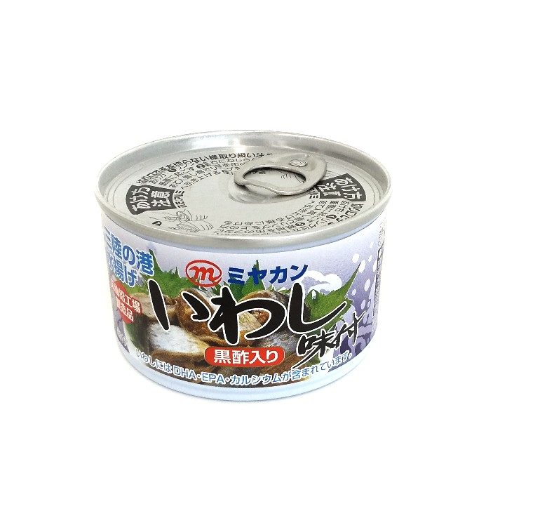 三陸の港水揚げいわし味付黒酢入り 1缶 サバ缶 ピリ辛ツナ缶で大人気 三陸気仙沼 ミヤカンオンラインショップ 公式通販 三陸の港水揚げいわし味付黒酢入り 1缶 サバ缶 ピリ辛ツナ缶で大人気 三陸気仙沼 ミヤカンオンラインショップ 公式通販
