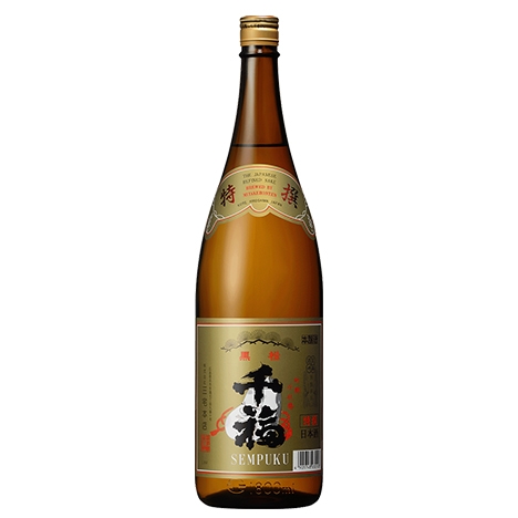広島県呉市の地酒「千福」定番の日本酒。特撰黒松1．8L 広島県呉市の