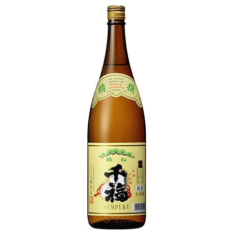広島県呉市の地酒「千福」の定番日本酒。精撰粋松1．8L 広島県呉市