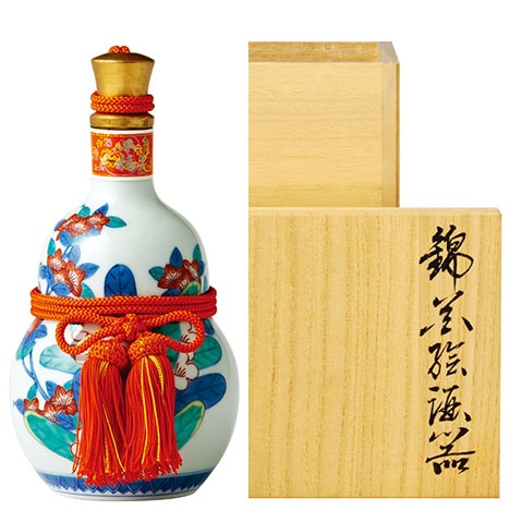 福泉窯　染錦花つなぎ文様　ひねり鉢　1客　共箱入り　秋の七草　桔梗 ブランド 品 通販キッチン・日用品・その他 - 福泉窯 染錦花つなぎ文様