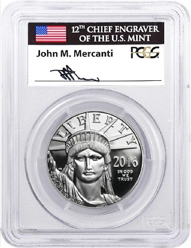 ڶԿ5%ա 2016ǯ ꥫץʥ롡PCGS PR70DCAM FS Mercanti᥵
