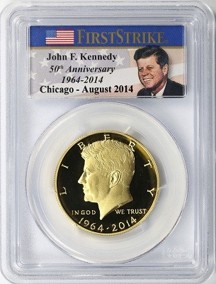 �ڶ�Կ���5%���ա� 2014ǯW ���ͥǥ� 50����� 50��ǯ��ǰ�ץ롼�ն�ߡʽ��� 0.75oz PCGS PR70DCAM FS �ե������ȥ��ȥ饤�� ������ ANA���硼���� ���ͥǥ���٥�