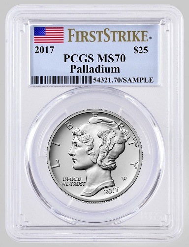 ڥꥫΥѥ饸ॳ 2017ǯ ϥ꡼ ѥ饸  $25 1 PCGS MS70 FS եå٥