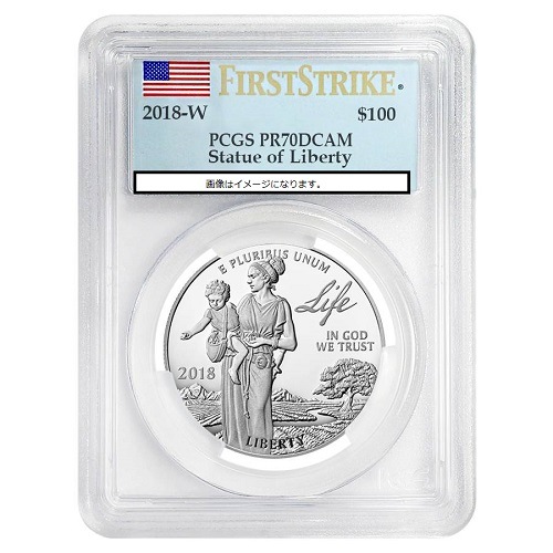 ��PCGS���Ͳ���$2100�� 2018ǯ ����ꥫ��ץ���ʥ������� 1oz �ץ���ʹŲߡ��ץ롼�ջ��� PCGS PR70DCAM FS