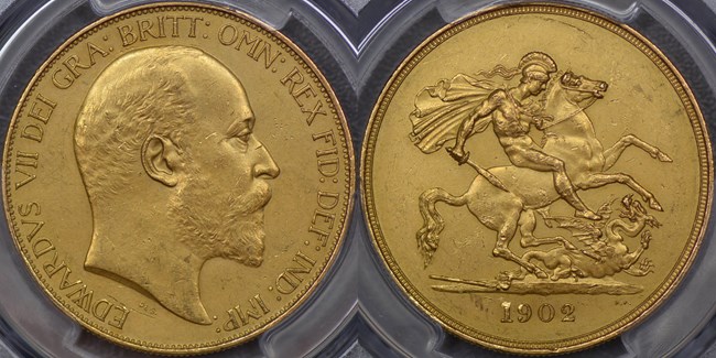 イギリス 5ポンド銀プルーフコイン NGC鑑定PF68UC 1999年