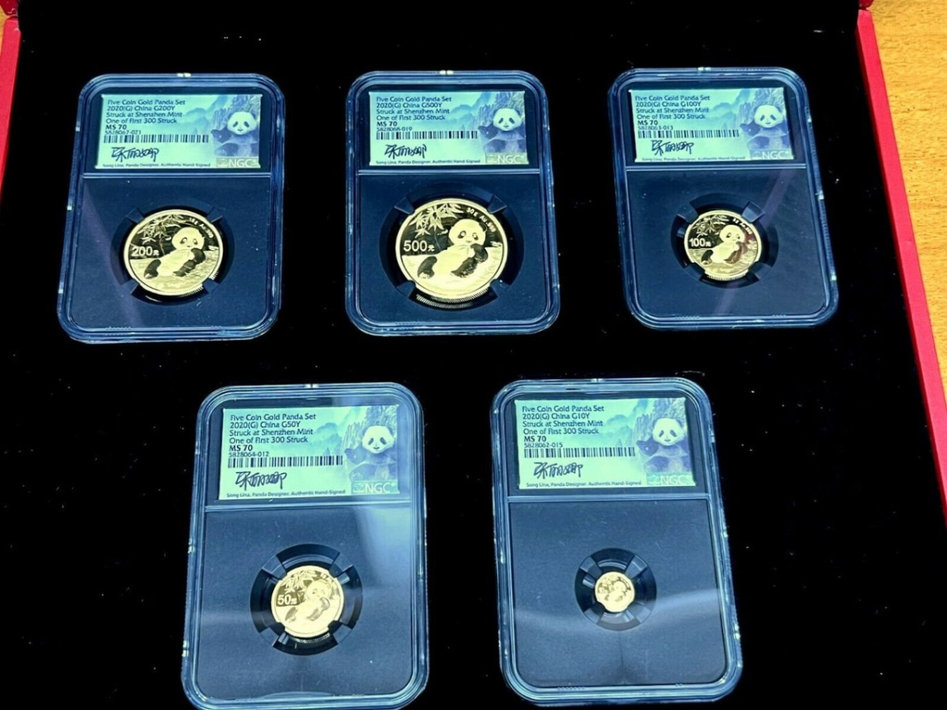 2020年 10元 パンダ銀貨 NGC MS70 最高鑑定 ☆2020年 10元 パンダ銀貨 NGC MS70 最高鑑定☆