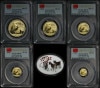 �ڶ�Կ�������ʤ��ۡڲ���ͳ���ʤ��� 2015ǯ ���ѥ����� 5�祻�å�  ��57g  PCGS�ǹ���� MS70 ���750����å� First Strike