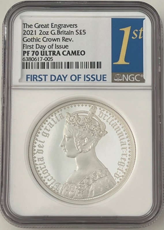 �ڶ�Կ�������ʤ��ۡڲ���ͳ���ʤ��� 2021ǯ �����ꥹ ���졼�ȥ֥�ƥ� �ѹ� �����å����饦�� �����å����饦�� 2���� 5�ݥ�� �ץ롼�ն�� NGC�ǹ���� PF70UCAM First Day of Issue Ȣ��