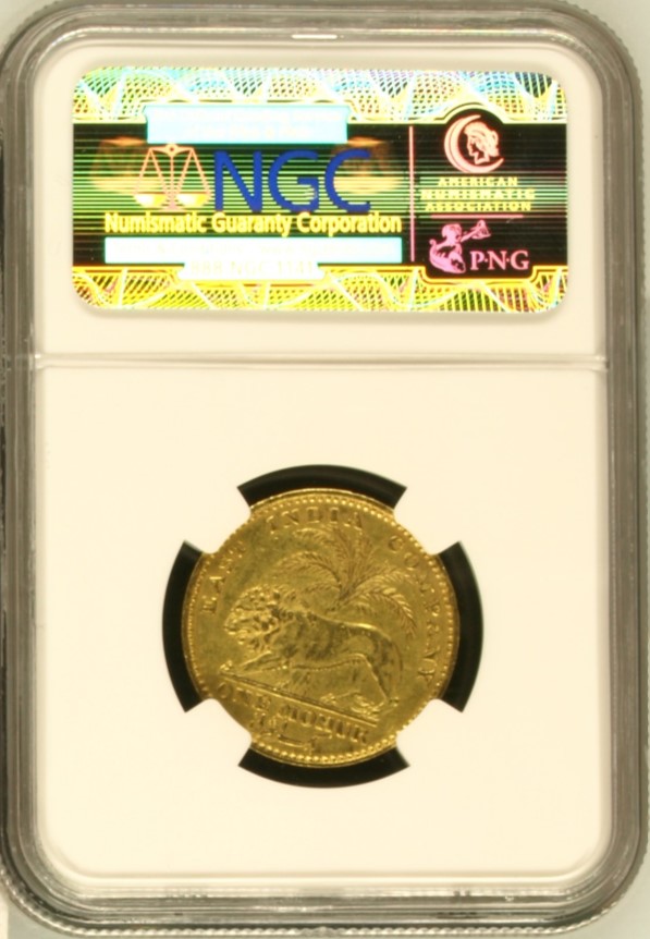 1400-1750年 マラバール/トラヴァンコール ファナム金貨NGC MS64 1400-1750年 マラバール/トラヴァンコール ファナム金貨NGC MS64