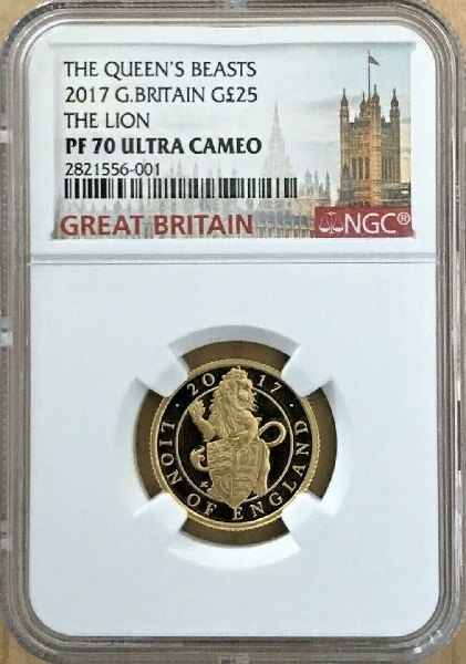 �ڶ�Կ�������ʤ��ۡڲ���ͳ���ʤ��� 2021ǯ �ѹ� �֥꥿�˥� �饤���� �ץ롼�ն�� 0.25���� NGC�ǹ���� PF70UCAM