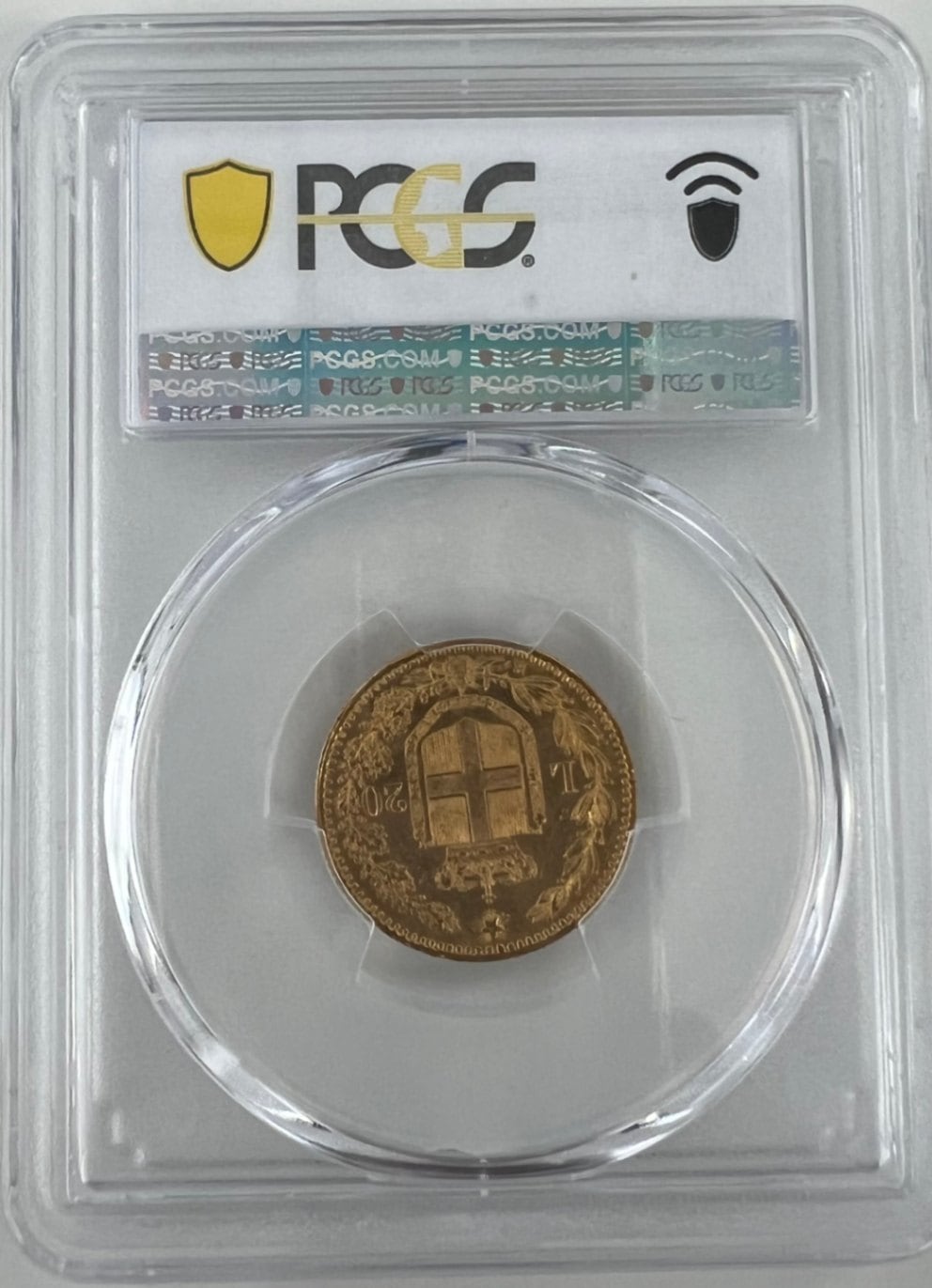 銀行振込・会員様割引なし】1882 R イタリア王国 ウンベルト1世 20リラ