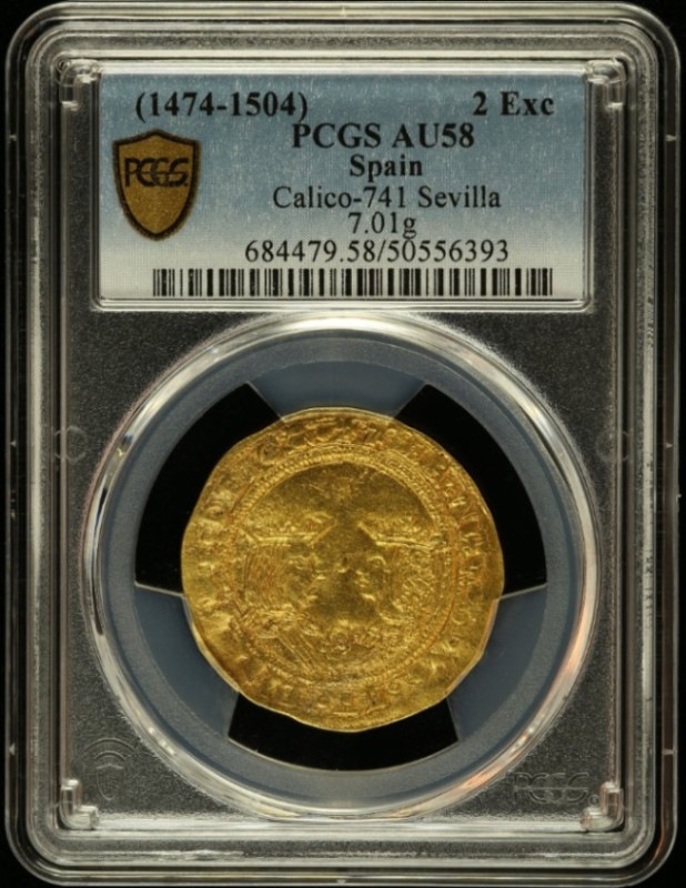 ڶԿʤۡڲͳʤ1474-1504 ڥ եǥʥ5ȥ٥ 2 Excellente  PCGS AU58