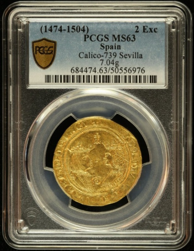 PCGSǾ̴ۡڶԿʤۡڲͳʤ1474-1504 ڥ եǥʥ5ȥ٥ 2 Excellente  PCGS MS63