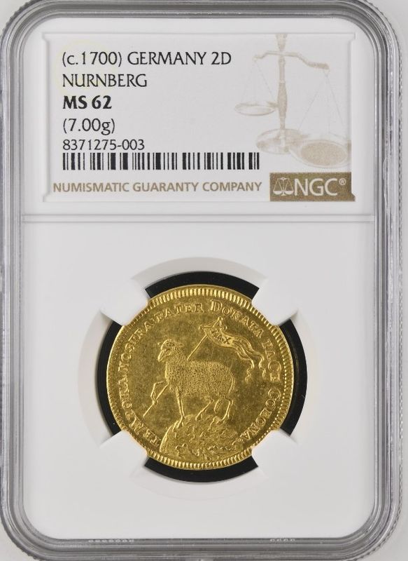 ڵ ǹۡڶԿʤۡڲͳʤۥɥ ˥٥륯 1700ǯ 2åȶ NGC MS62 ѥ롦