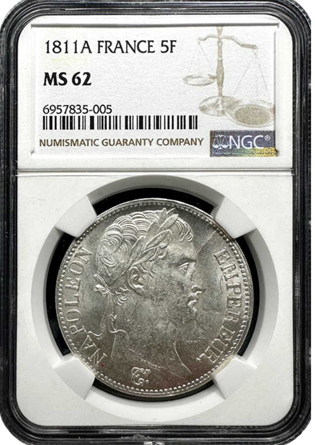 21枚おまとめ！！フランス銀貨希少1/2 フラン 5フラン他フランス硬貨 0296【銀貨】フランス 5フラン 1812 希少 本物 極美品 コレクション